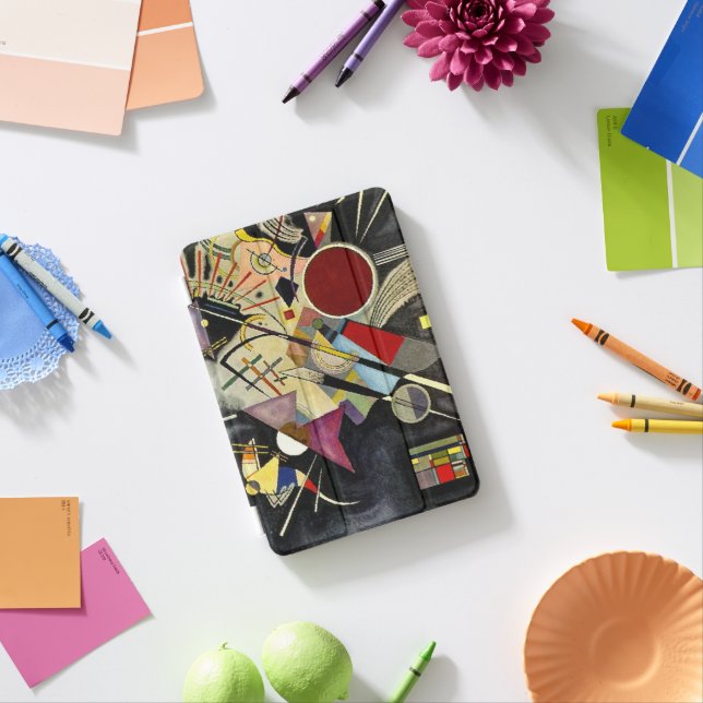 Kandinsky - Black Accompaniment, iPad Mini Cover (In Situ)