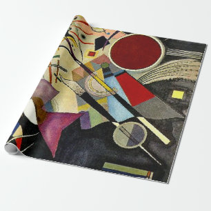 Kandinsky - Black Accompaniment Wrapping Paper