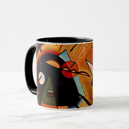 Kandinsky _ Black and Violet  Mug