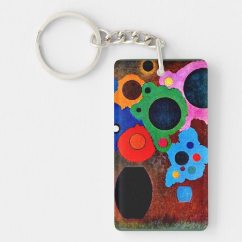 Kandinsky _ Black Increasing Keychain