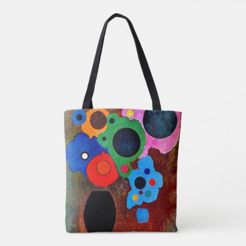 Kandinsky _ Black Increasing Tote Bag