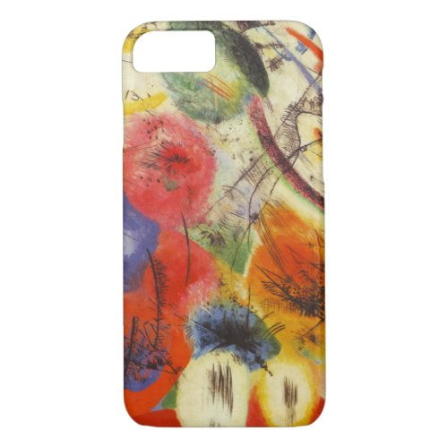 Kandinsky Black Strokes Abstract Painting iPhone 87 Case