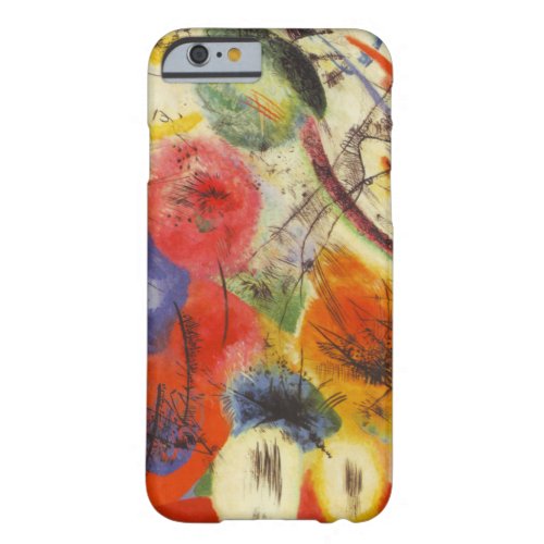 Kandinsky Black Strokes Abstract Painting Barely There iPhone 6 Case
