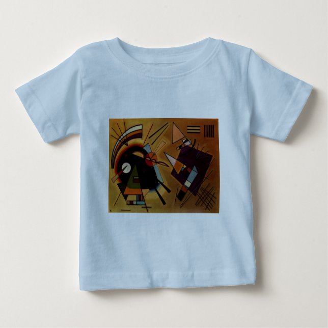 Kandinsky Black Violet Baby T-Shirt (Front)