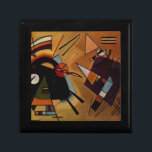 Kandinsky Black Violet Gift Box<br><div class="desc">Kandinsky's Modern Abstract Oil Paintings  on Canvas Series - Black & Violet Painting</div>