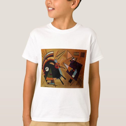 Kandinsky Black Violet T_Shirt