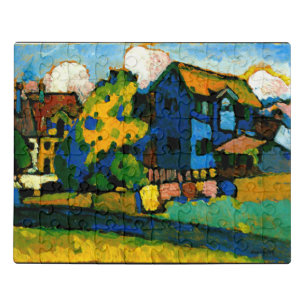 Kandinsky - Blaues Haus Klein Jigsaw Puzzle