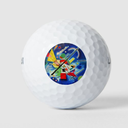 Kandinsky _ Blue Painting Golf Balls