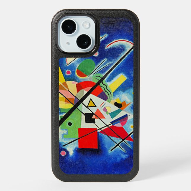 Kandinsky - Blue Painting, iPhone 15 Case (Back)