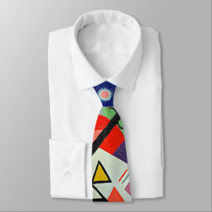 Kandinsky - Blue Painting Neck Tie