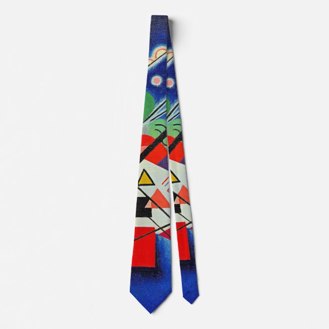 Kandinsky - Blue Painting, Neck Tie (Front)