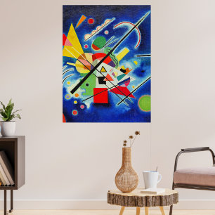 Kandinsky - Blue Painting Poster