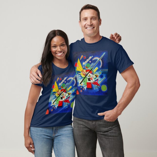 Kandinsky - Blue Painting T-Shirt (Unisex)