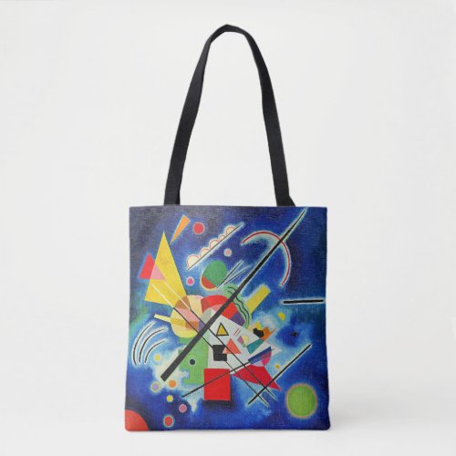 Kandinsky _ Blue Painting Tote Bag