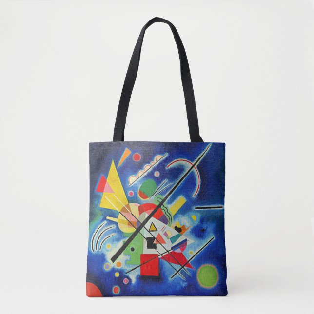 Kandinsky - Blue Painting Tote Bag (Front)