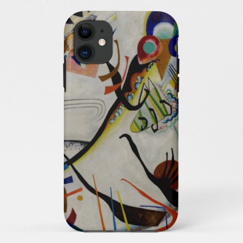 Kandinsky Blue Segment iPhone 11 Case