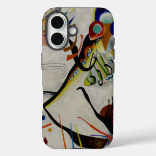 Kandinsky Blue Segment iPhone 16 Case