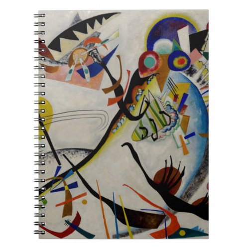 Kandinsky Blue Segment Notebook