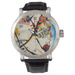 Kandinsky - Blue Segment Watch at Zazzle