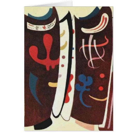 Kandinsky Brown with Supplement Abstract Cards (Front)