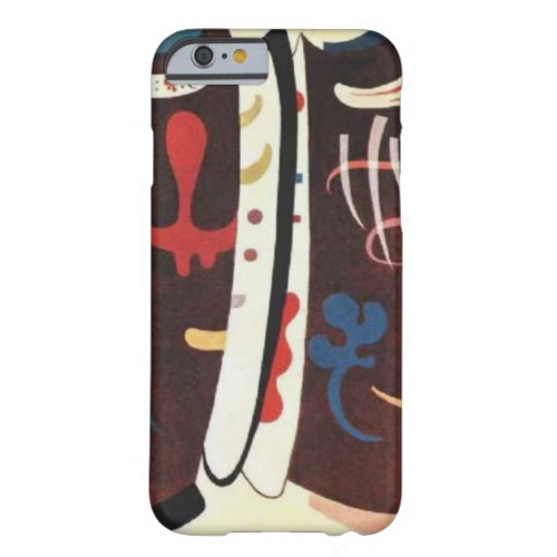 Kandinsky Brown with Supplement Abstract Barely There iPhone 6 Case