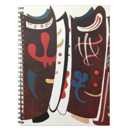 Kandinsky Brown with Supplement Abstract Notebook