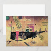 Kandinsky - Capricious, famous painting, (Front/Back)