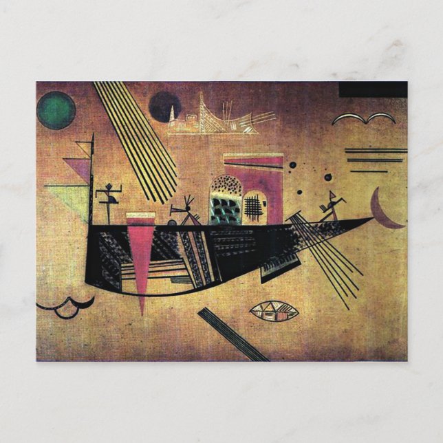 Kandinsky - Capricious Postcard (Front)