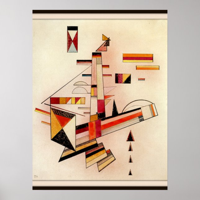 Kandinsky - Certainly, abstract art, Poster (Front)