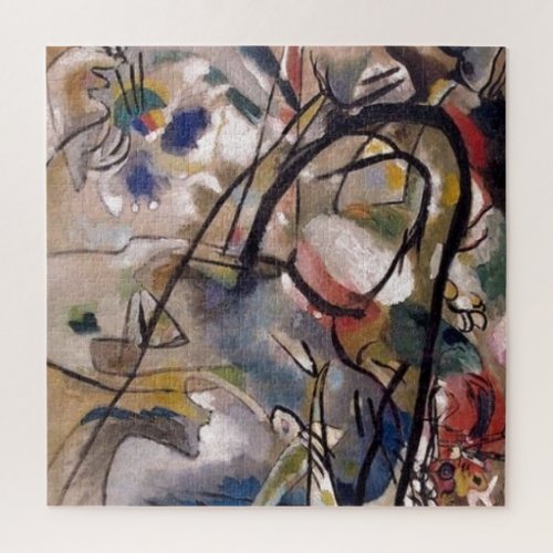 Kandinsky Claasical Abstract Art Painting Jigsaw Puzzle