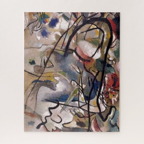 Kandinsky Claasical Abstract Art Painting Jigsaw Puzzle