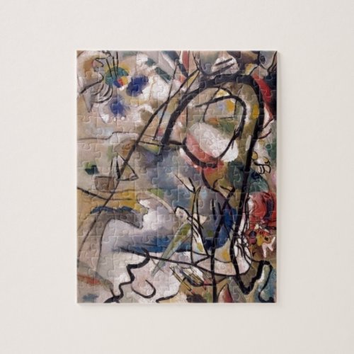 Kandinsky Claasical Abstract Art Painting Jigsaw Puzzle