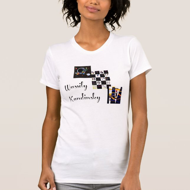 Kandinsky - Collage of his artwork T-Shirt (Front)