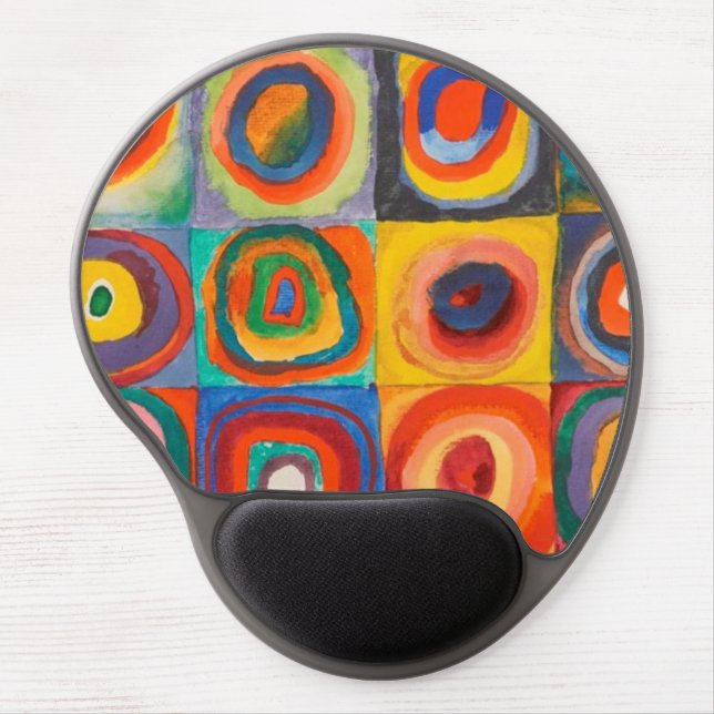 Kandinsky Color Study Abstract Art Gel Mousepad (Front)