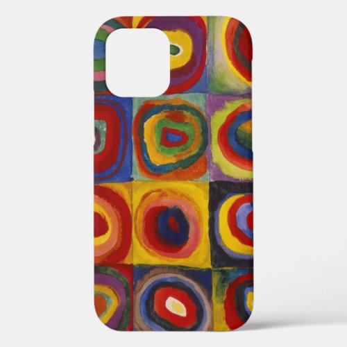 Kandinsky Color Study of Squares Circles iPhone 12 Case