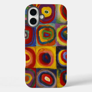 Kandinsky Color Study of Squares Circles iPhone 16 Plus Case