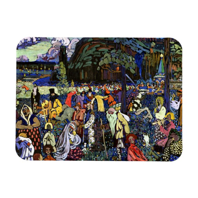 Kandinsky - Colorful Life Magnet (Horizontal)
