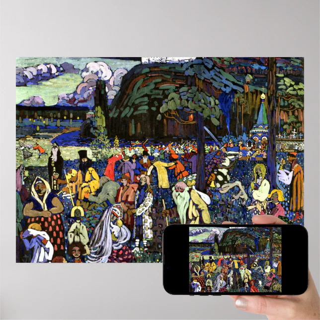 Kandinsky - Colorful Life Poster | Zazzle