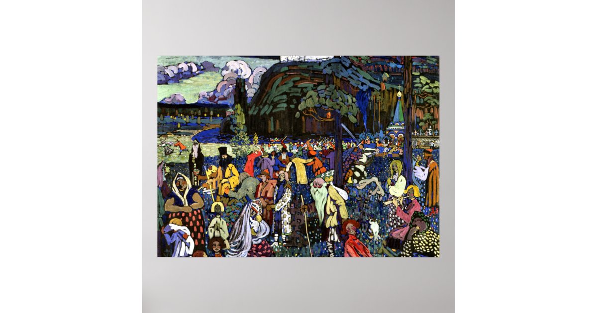 Kandinsky - Colorful Life Poster | Zazzle