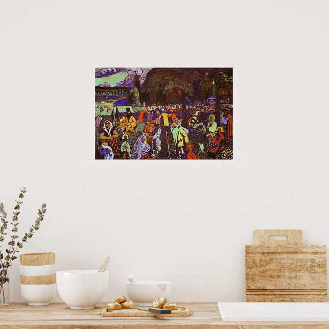 Kandinsky - Colorful Life, Poster (Kitchen)