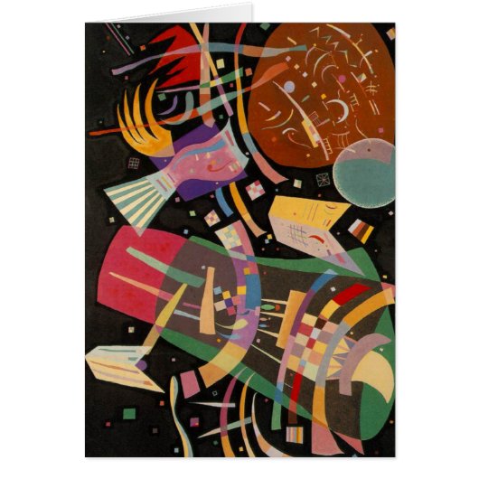 Kandinsky Composition 10 Abstract Painting Cards (Front)
