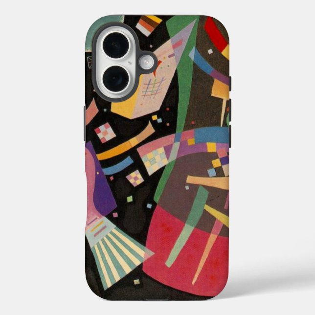 Kandinsky Composition 10 Abstract Painting Case-Mate iPhone Case (Back)