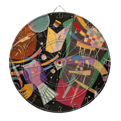 Kandinsky Composition 10 Abstract Painting Dart Board