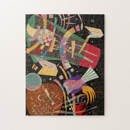 Kandinsky Composition 10 Abstract Painting Jigsaw Puzzle