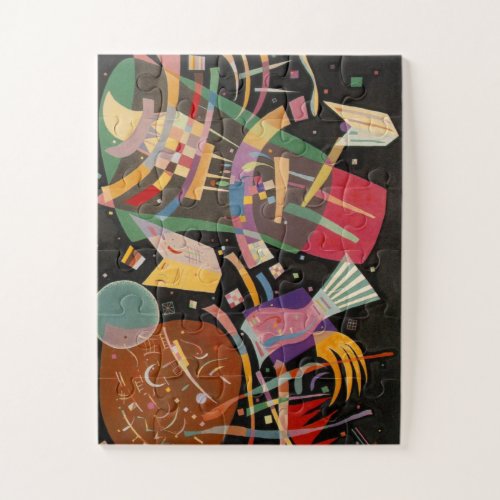 Kandinsky Composition 10 Abstract Painting Jigsaw Puzzle