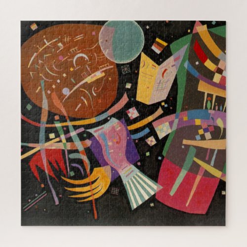 Kandinsky Composition 10 Abstract Painting Jigsaw Puzzle