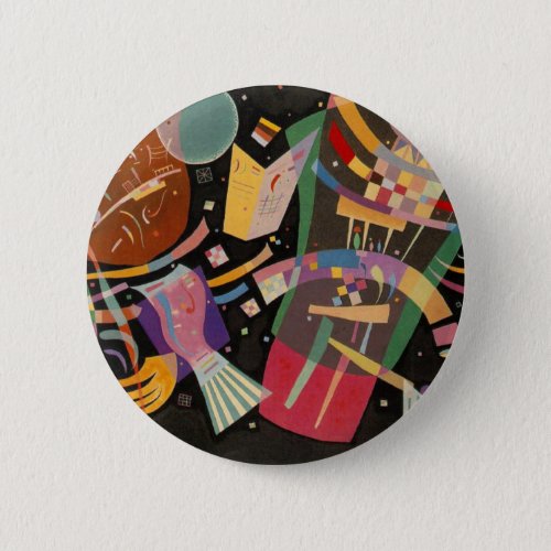 Kandinsky Composition 10 Abstract Painting Pinback Button