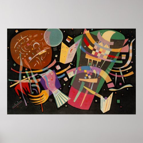 Kandinsky Composition 10 Abstract Painting Poster