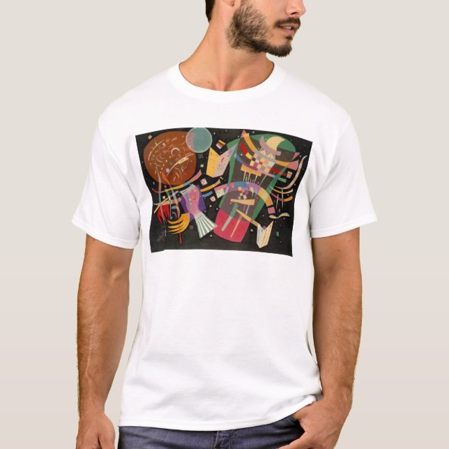 Kandinsky Composition 10 Abstract Painting T-Shirt (Front)