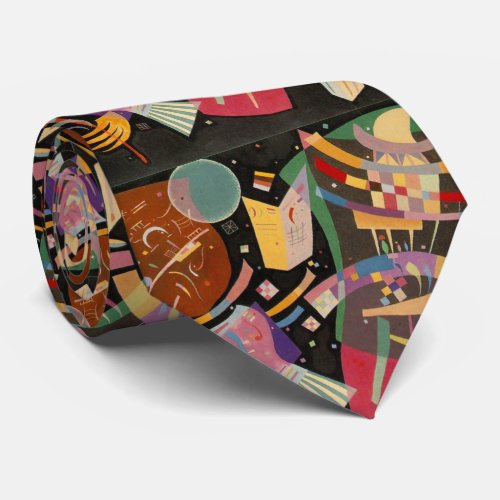 Kandinsky Composition 10 Abstract Painting Tie